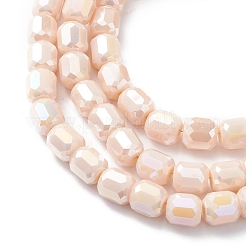 Electroplate Glass Beads Strands&nbsp;EGLA-K015-08B