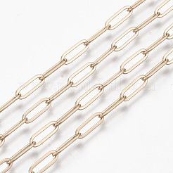 Brass Paperclip Chains&nbsp;CHC-S008-001A-G-NR