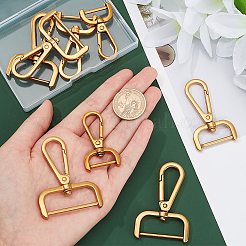 8Pcs 4 Styles Tibetan Style Zinc Alloy Swivel Lobster Claw Clasps&nbsp;FIND-PH0008-63AG
