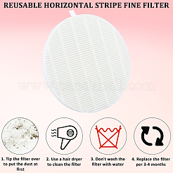 2Pcs Non-woven Fabrics Nail Art Machine Filter&nbsp;AJEW-GF0012-24