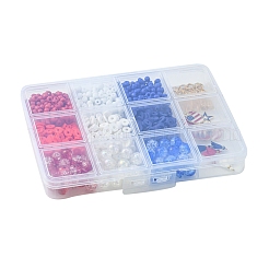 DIY Independence Day Jewelry Making Finding Kit&nbsp;DIY-YW0006-85