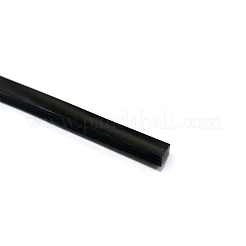 シリコンストレッチブレスレット作り  ブラック  230~235x8x3mm&nbsp;SIL-U007-01A