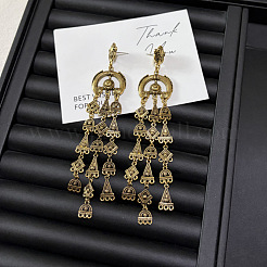 Geometric Alloy Chandelier Earrings for Women&nbsp;WG4494D-02