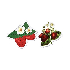 Cartoon Strawberry Paper Stickers Set&nbsp;DIY-G066-16