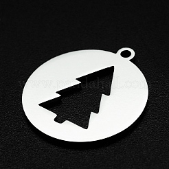 Non-Tarnish Christmas 201 Stainless Steel Pendants&nbsp;STAS-R111-JA671