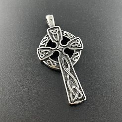 304 Stainless Steel Viking Cross Pendant Necklaces Vintage Punk Personalized Jewelry&nbsp;DA3214