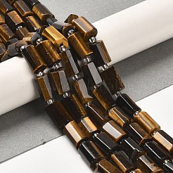 Natural Tiger Eye Beads Strands&nbsp;G-N327-06-21