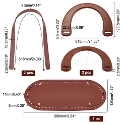 2Pcs Wood Bag Handles&nbsp;FIND-WR0001-43A