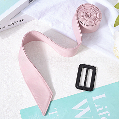 Tie a Knot Polyester Waist Belt with Plastic Buckle&nbsp;AJEW-WH20002-10F