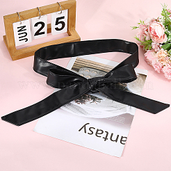 PU Waist Belt for Shirt Dress Overcoat&nbsp;AJEW-WH20019-25B
