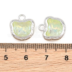 Alloy & Glass Pendants&nbsp;GL-CBA415D-13S