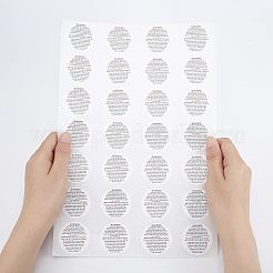 Coated Paper Label Stickers&nbsp;DIY-PH0013-13