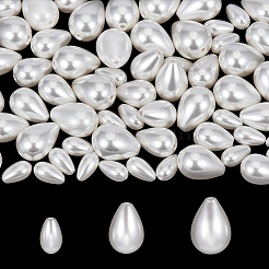 60Pcs 3 Styles Polished Shell Pearl Beads Strands&nbsp;BSHE-NB0001-38