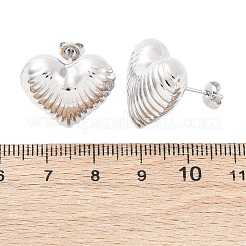 Brass Stud Earrings&nbsp;EJEW-Q015-18P