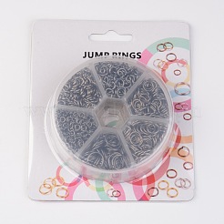 1 Box of Iron Open Jump Rings&nbsp;IFIN-JP0016-01B
