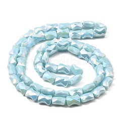 AB Color Plate Glass Beads Strands&nbsp;EGLA-P051-06A-B08