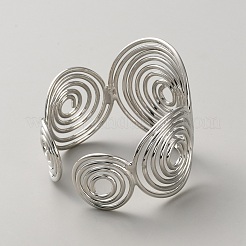 Alloy Cuff Bangles for Women&nbsp;BJEW-WH0031-004P