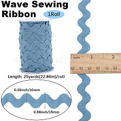 Polyester Wave Lace Trim Ribbon&nbsp;OCOR-GF0004-36A-18