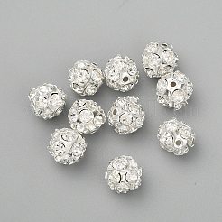 Brass Crystal Rhinestone Beads&nbsp;RSB11C14