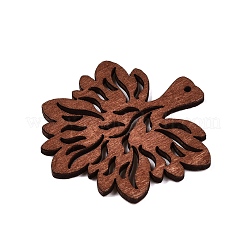 Natural Poplar Wood Pendants&nbsp;WOOD-N016-27B