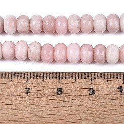 Natural Pink Opal Beads Strands&nbsp;G-L647-D13-4x6mm-01