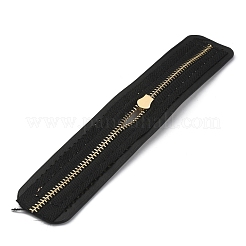 PU Leather Zipper Sewing Accessories&nbsp;FIND-WH0120-24C