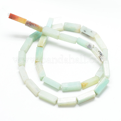 Natural Flower Amazonite Bead Strands&nbsp;X-G-R299-23