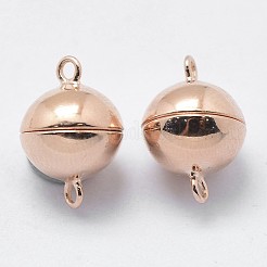 925 Sterling Silver Magnetic Clasps&nbsp;STER-F037-098-8mm