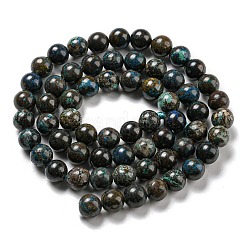 Natural Chrysocolla Beads Strands&nbsp;G-A219-A04-02