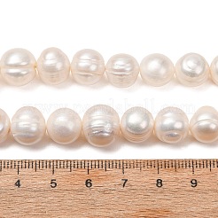Natural Cultured Freshwater Pearl Beads Strands&nbsp;PA-CBABE82-09A