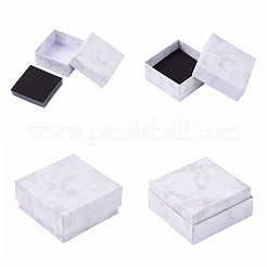 Square Kraft Cardboard Jewelry Boxes&nbsp;AJEW-CJ0001-19