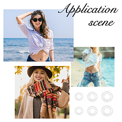 Plastic Hidden Corset Clip&nbsp;DIY-WH0899-714