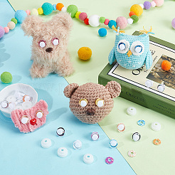 22 Bgas 11 Colors Resin Doll Craft Eyes&nbsp;DIY-GA0008-57