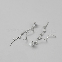 Alloy Horse Eye Dangle Stud Earrings&nbsp;EJEW-WH0004-191P