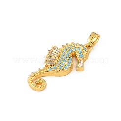 Ocean Brass & Rhinestone Pendants&nbsp;RB-CBA4B36-04G-02