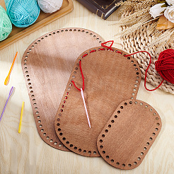 Wooden Basket Bottoms&nbsp;TOOL-WH0159-02C