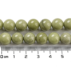 天然アラシャン瑪瑙ビーズ連売り  染め  ラウンド  10mm  穴：1mm  約38個/連  14.88''（37.8センチメートル）&nbsp;G-E598-03B