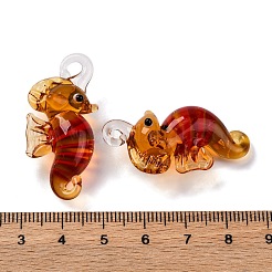 Handmade Lampwork Pendants&nbsp;LAMP-S068-08F