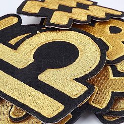 Computerized Embroidery Cloth Iron on/Sew on Patches&nbsp;DIY-FG0001-31