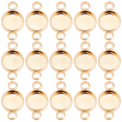 30Pcs Brass Cabochon Connector Settings&nbsp;KK-BBC0025-25