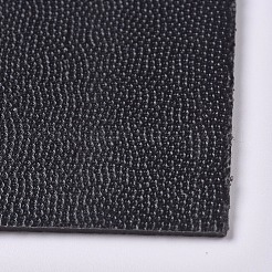 編みバッグ用プラスチック底  女性バッグ手作りdiyアクセサリー  長方形  ブラック  30.4x20.1x0.16cm&nbsp;FIND-WH0052-17A