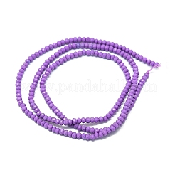 天然レピドライトビーズ連売り  多面カット  ロンデル  2~2.5x2mm  穴：0.5mm  約223~226個/連  14.96~15.16インチ（38~38.5cm）&nbsp;G-G106-A14-01