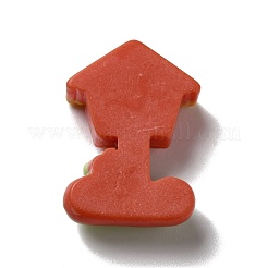 Opaque Resin Cabochons&nbsp;DIY-K057-15