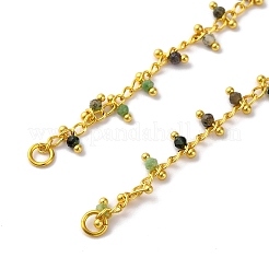 Brass Cable Chain Necklace Making&nbsp;KK-K337-12G-01
