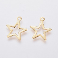 304 Stainless Steel Charms&nbsp;STAS-L234-095G