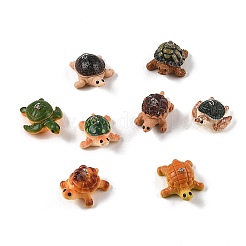 40Pcs 8 Styles Opaque Resin Pendants&nbsp;RESI-CJ0005-45