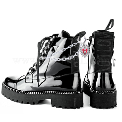 4Pcs 2 Styles Alloy Shoes Charms&nbsp;HJEW-DR00295