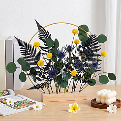 1Pc Wood Dried Flower Holder&nbsp;ODIS-BC0001-31G