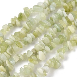 Natural New Jade Chip Bead Strands&nbsp;G-M205-29