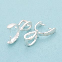 925スターリングシルバーアイスピック・ピン・ベイル  銀  17x10x5mm  穴：5.5x2.5mm  ピン：0.6mm&nbsp;STER-D035-40B-02S